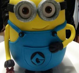 Minions character cake